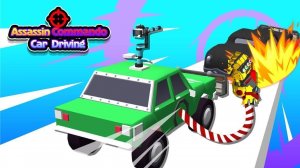 Assassin Commando Car Driving: Vehicle Battle Arcade Game