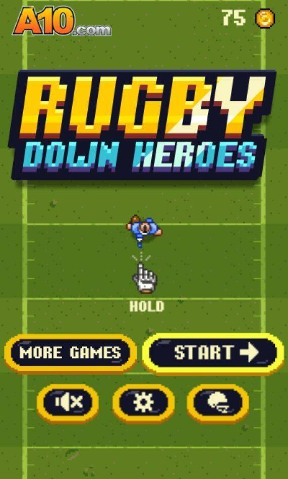 Rugby Down Heroes Online Game