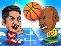 2 Player Head Basketball Online Game