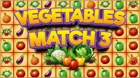 Vegetables Match 3 Puzzle Game