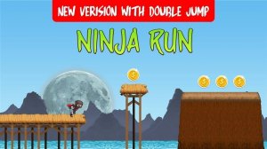 Ninja Run Online Game with Double Jump Arcade Game