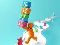 Cube Stack 2048: Merge Puzzle Game
