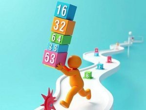Cube Stack 2048: Merge Puzzle Game