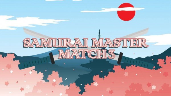 Samurai Master Match 3 Puzzle Game