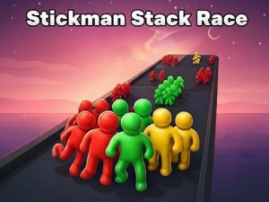 Stickman Stack Race Action Game