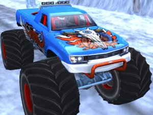 Winter Monster Truck Driving 3D