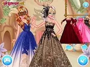 Elegant Gala Dress-Up Designer
